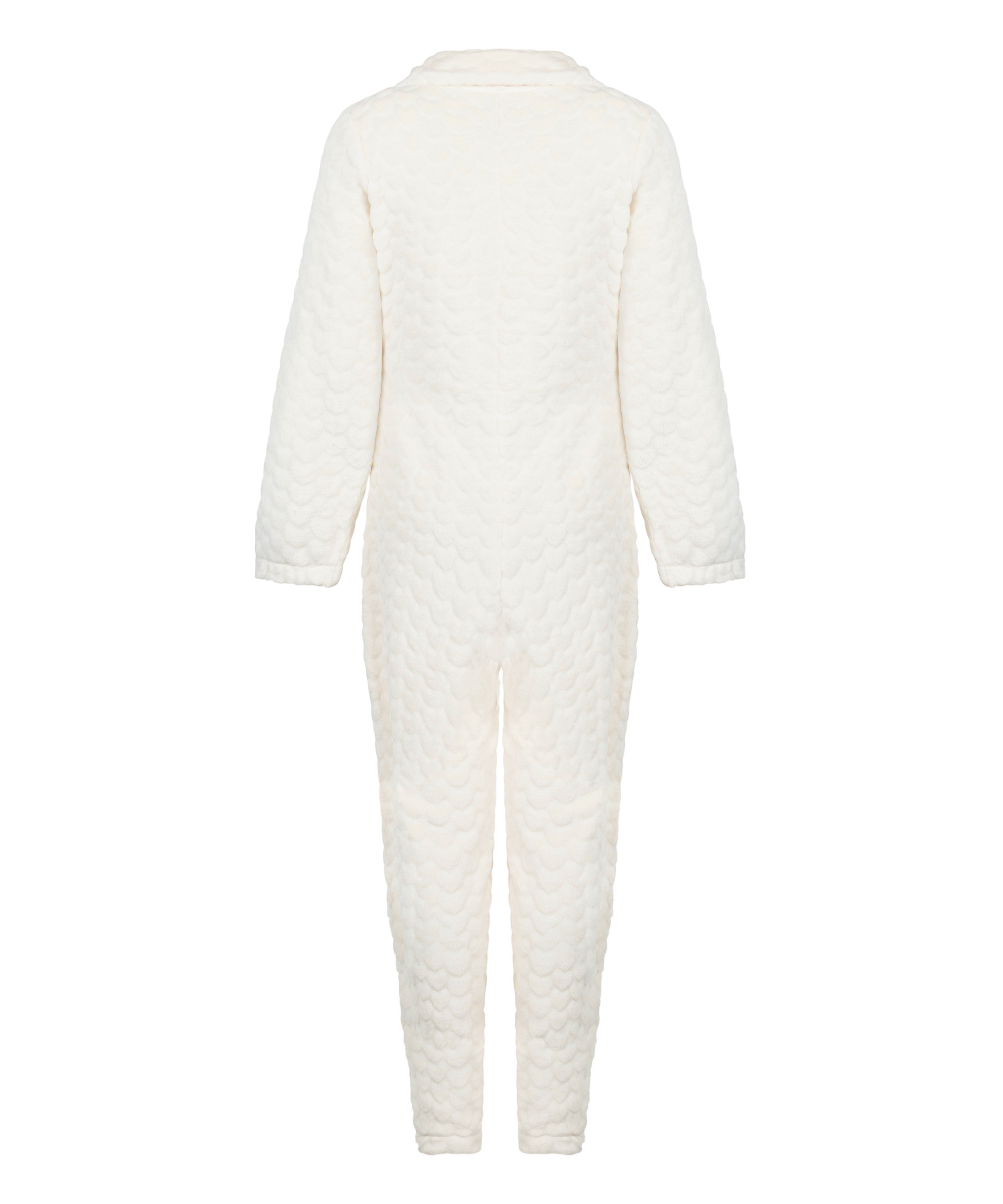 Onesie Cable Zip Up, White, main