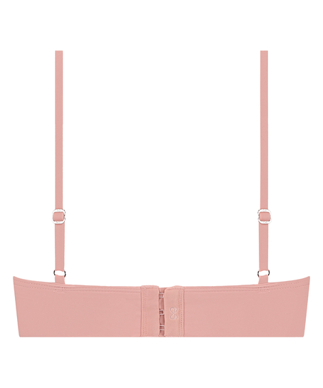 Smooth Triangle Bralette, Pink