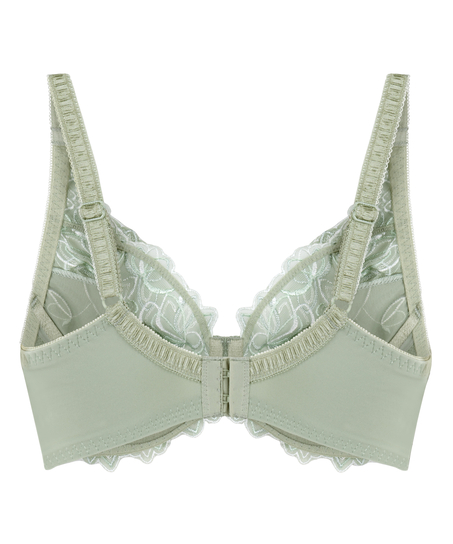 Diva Non-Padded Underwired Bra, Green