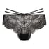 Sian High Cut Brazilian, Black
