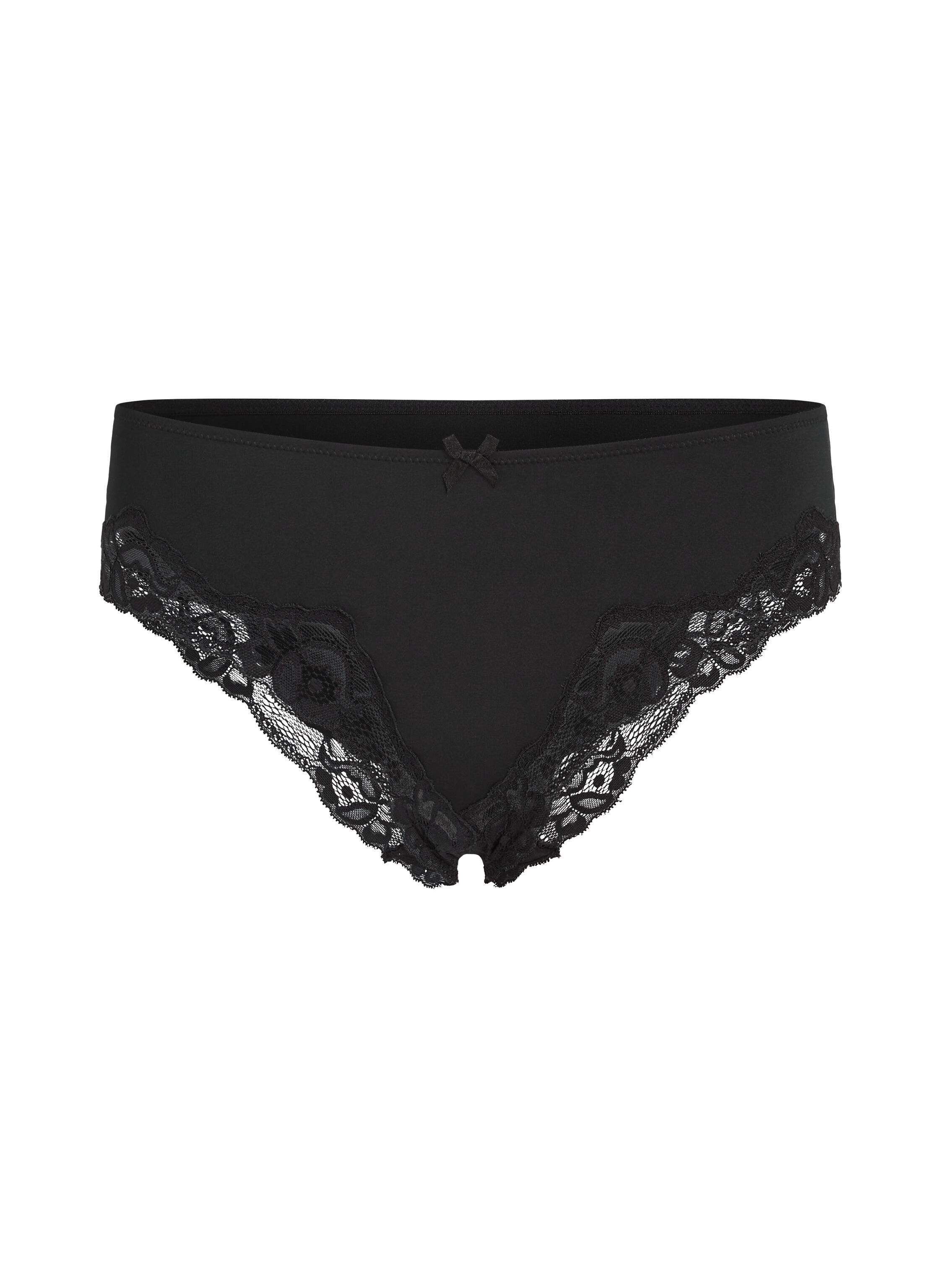 Secret Lace Brief, Black