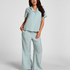 Pyjama Jacket Crinkled, Blue
