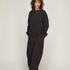 Top Crew Brushed Sweat, Black