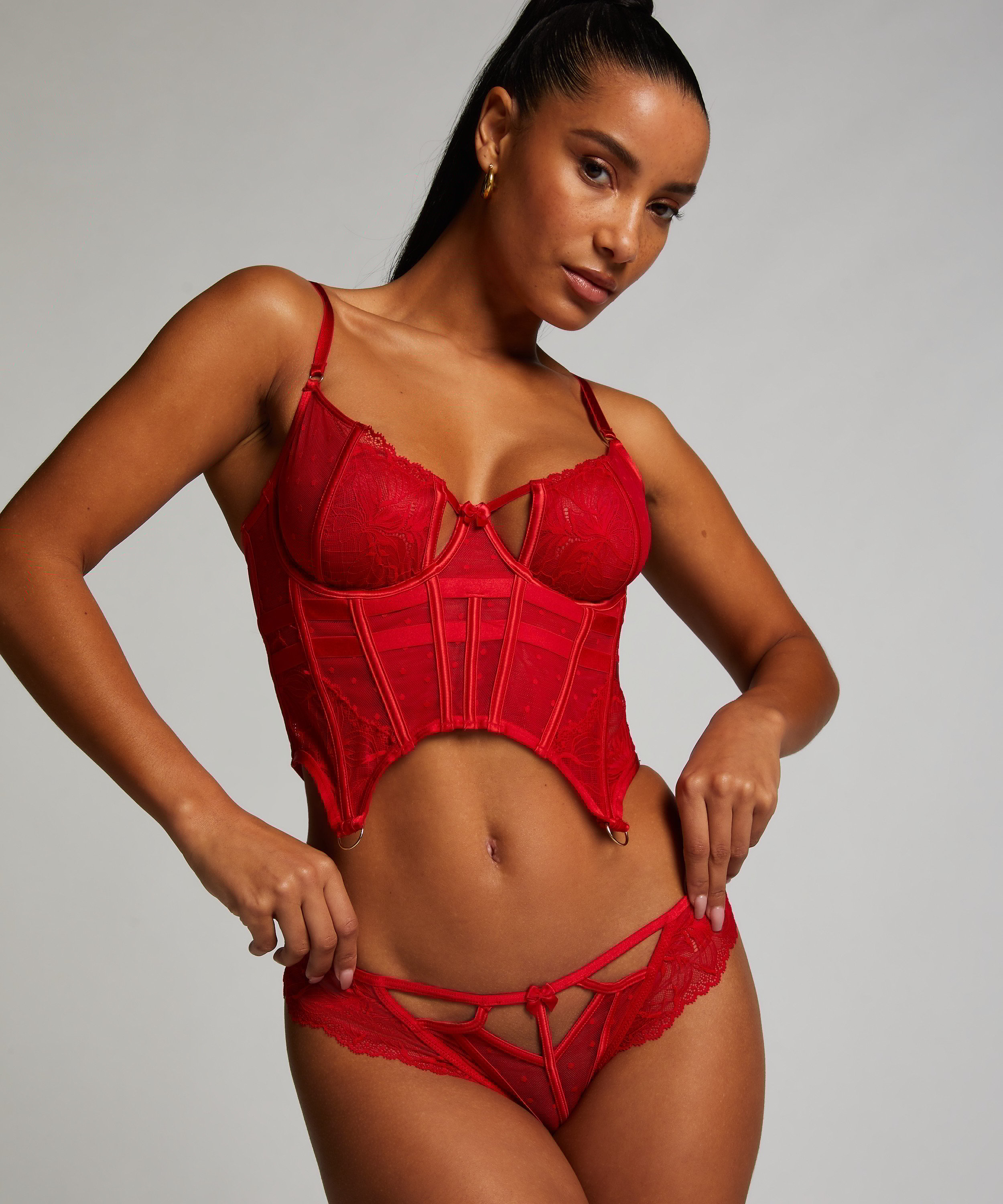 Lulu Bustier, Red, main