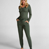 Jersey Pyjama Pants, Green