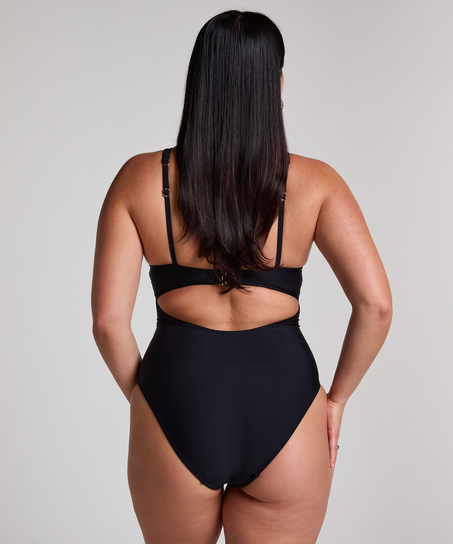 Luna Shaping Swimsuit, Black