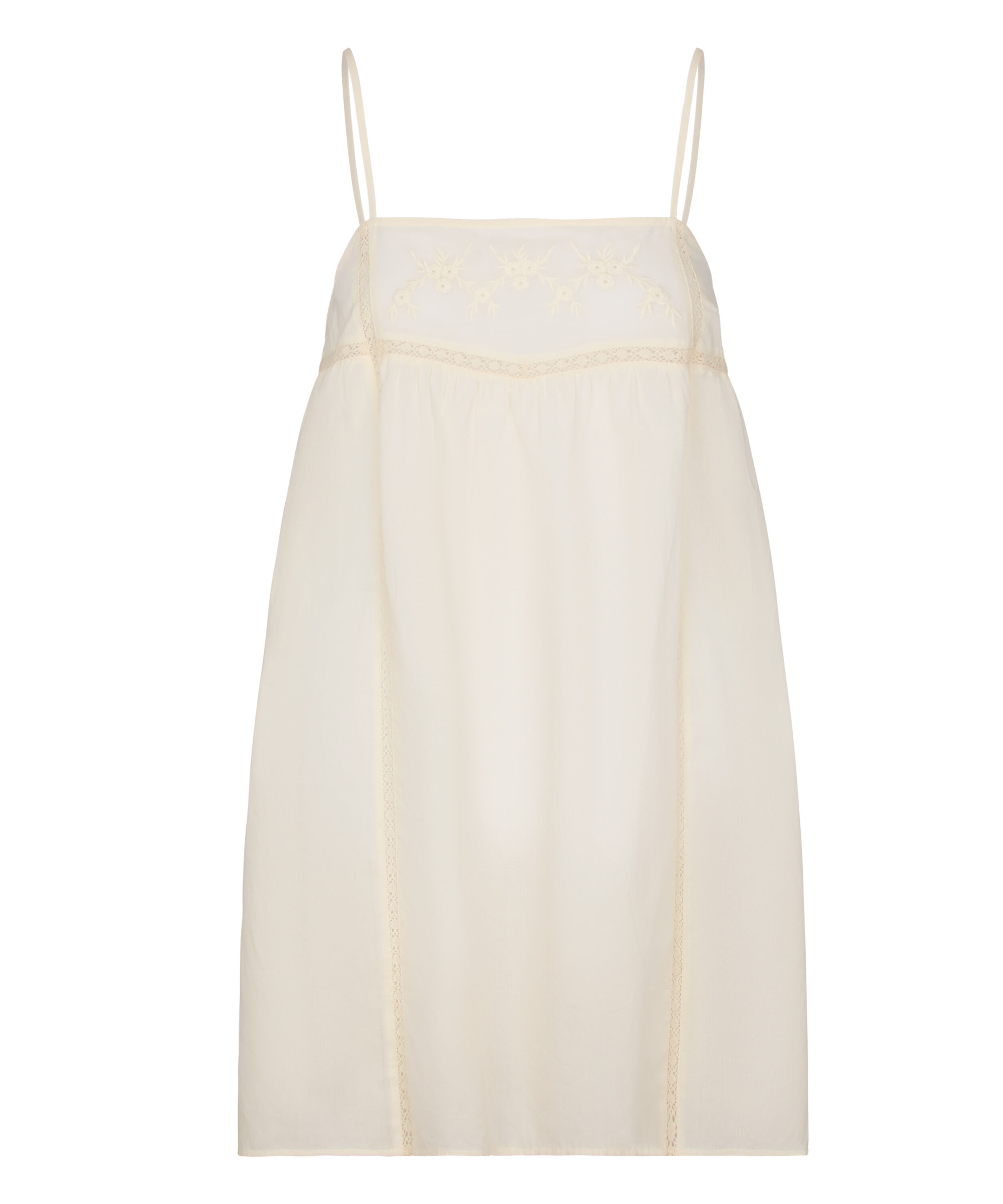 Slipdress Embroidery , White