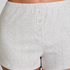Pointelle shorts, Gray