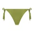 Holbox Cheeky Tanga Bikini Bottoms, Green