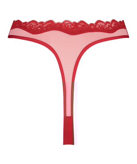 Hazel Thong, Red
