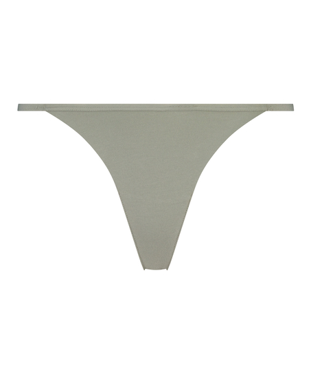 Seamless thong, Green