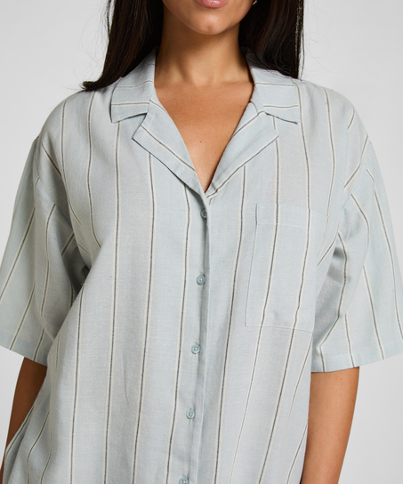 Jacket Linen, Blue