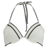 Craftsmanship Padded Underwired Bikini Top, White