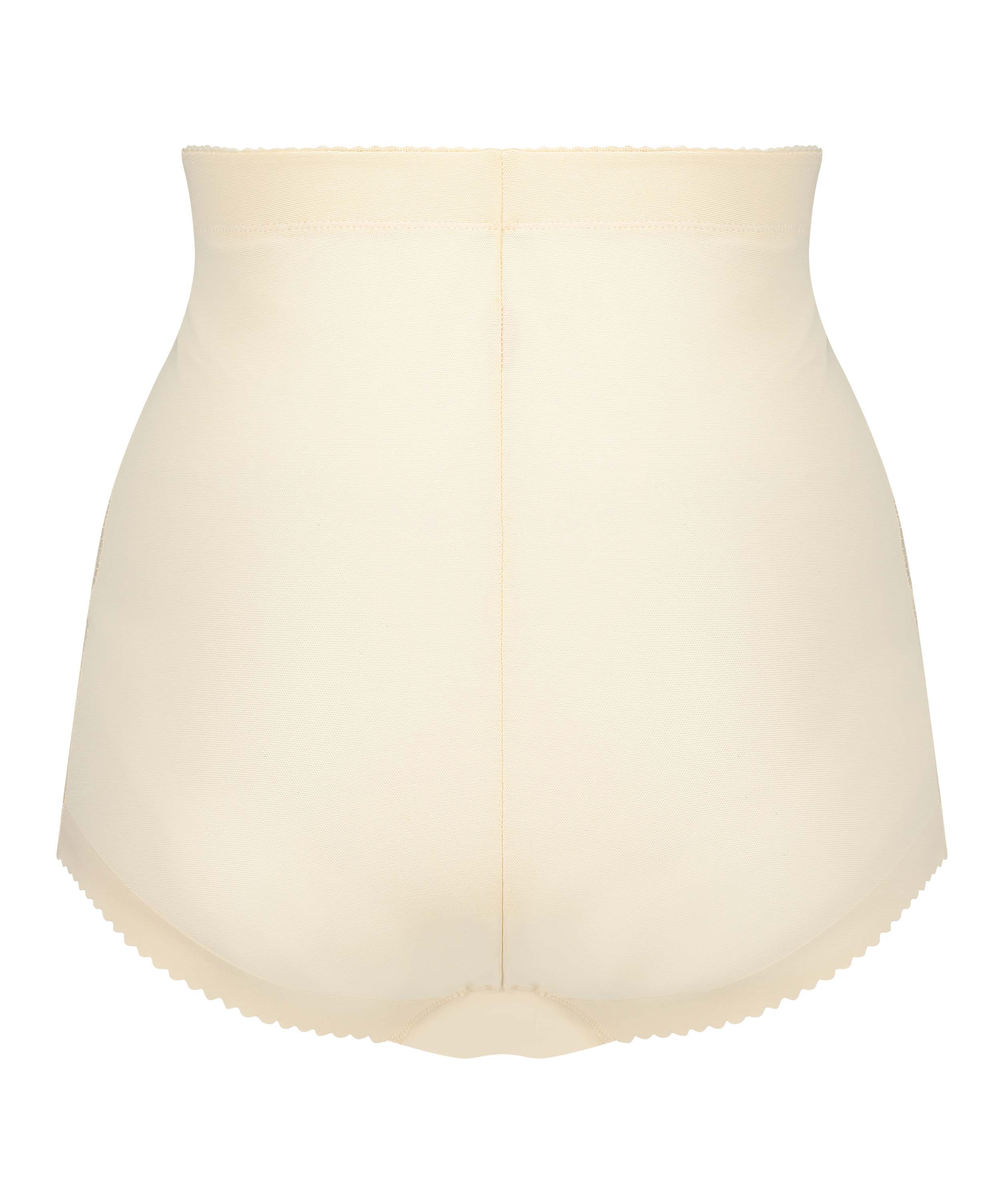 Sculpting scuba high waisted brief - Level 3, Beige, main