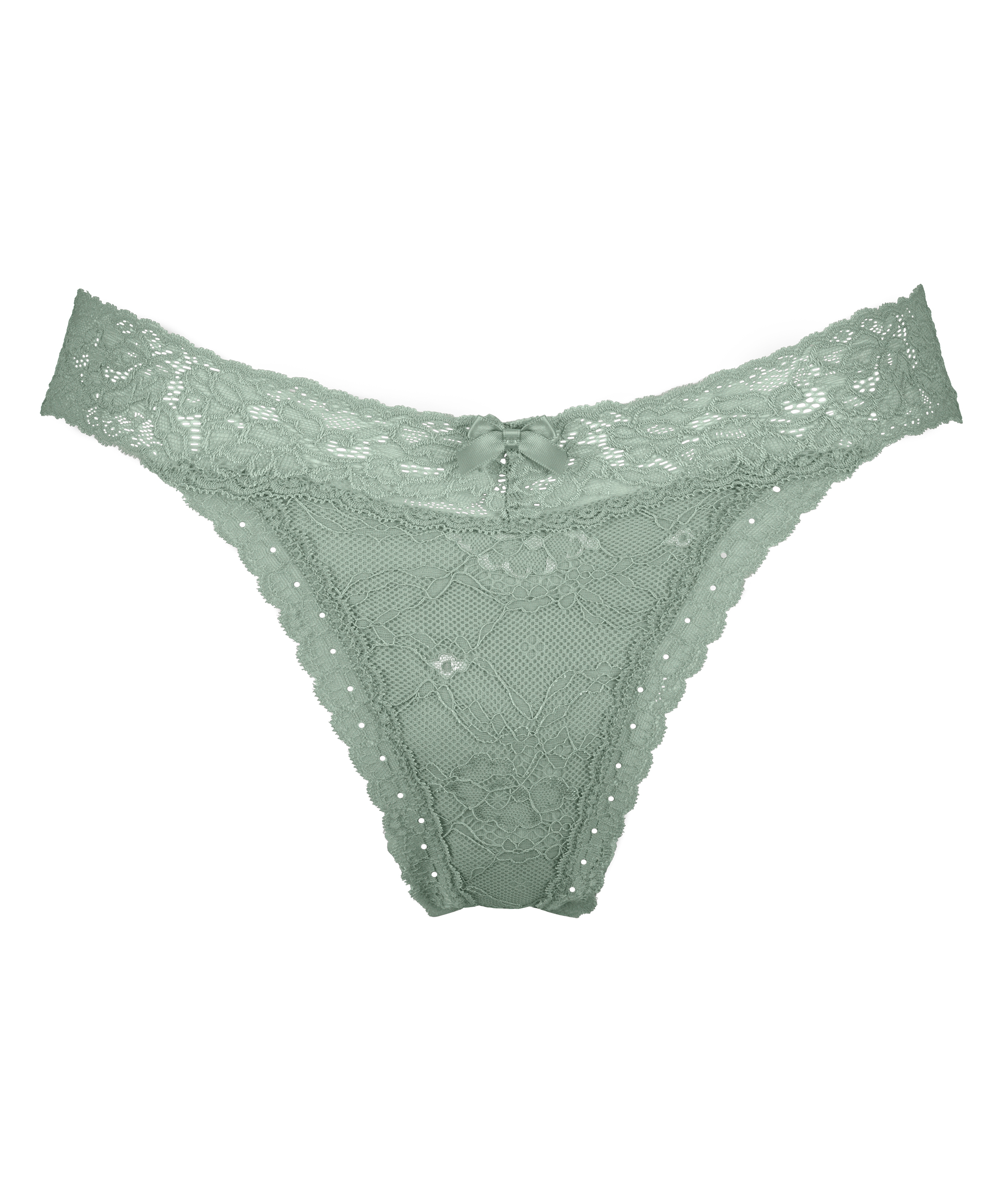 Madison Extra Low Thong, Green, main