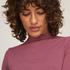 super soft Turtleneck shirt with Cashmere, Purple