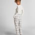Flannel Pyjama Pants, Blue
