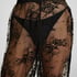 Sunset Lace Balloon Pants, Black