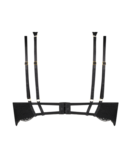 Blondie Padded Underwired Bra, Black