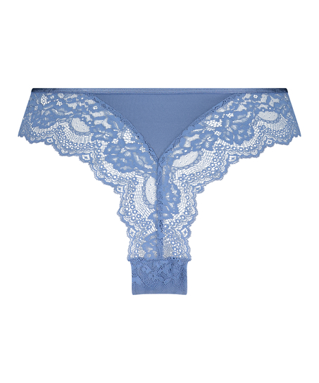 Dora High Leg Brazilian, Blue