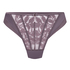 Malou Highleg Thong, Purple