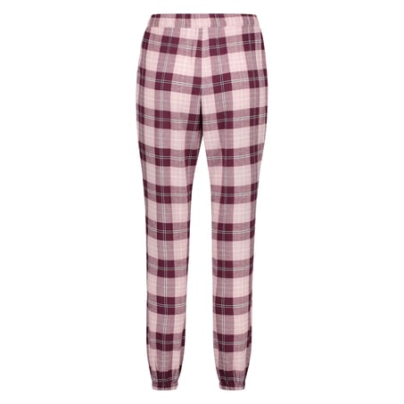 Petite Twill Check Pyjama Pants, Red