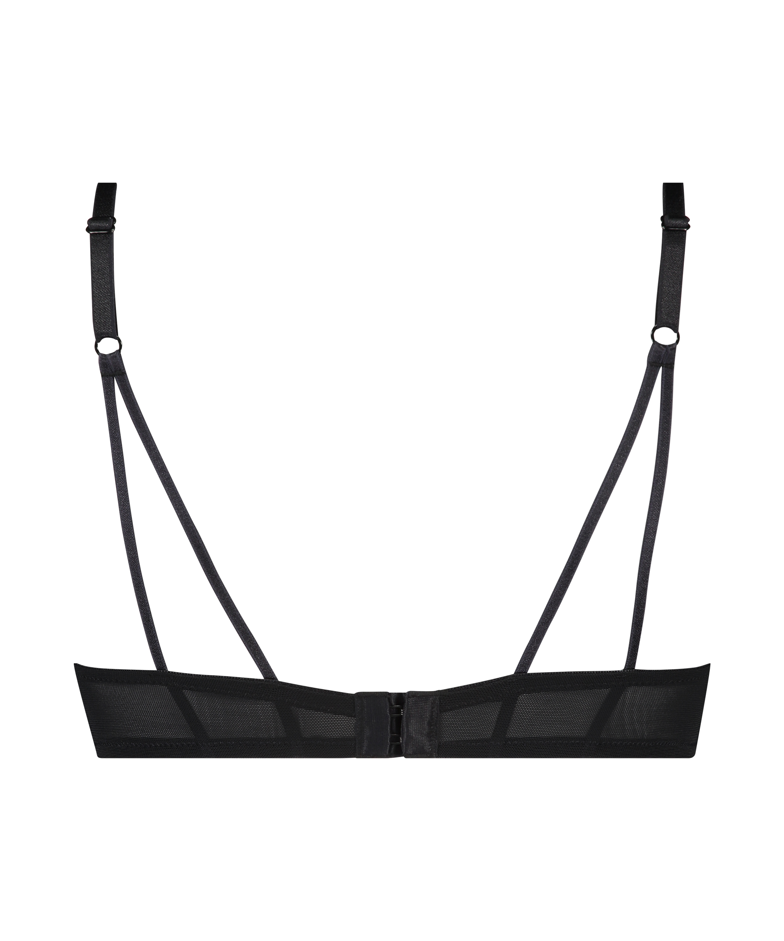 Padded push-up bra Bianca, Black, main