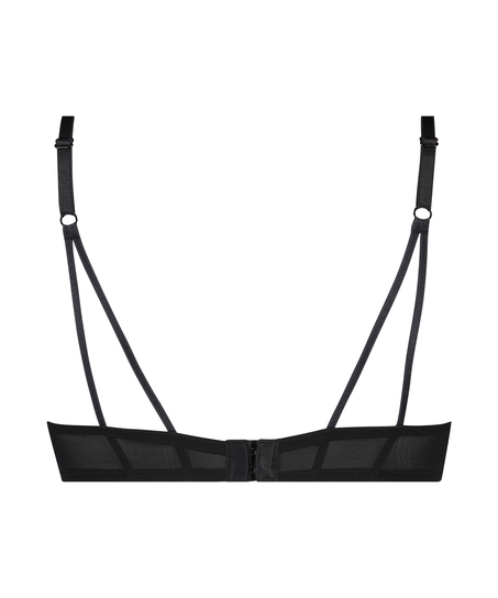 Padded push-up bra Bianca, Black