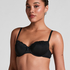2-Pack Padded Underwired Bra, Black