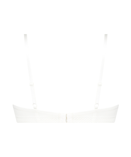 Bessie padded maximizer underwired bra, White