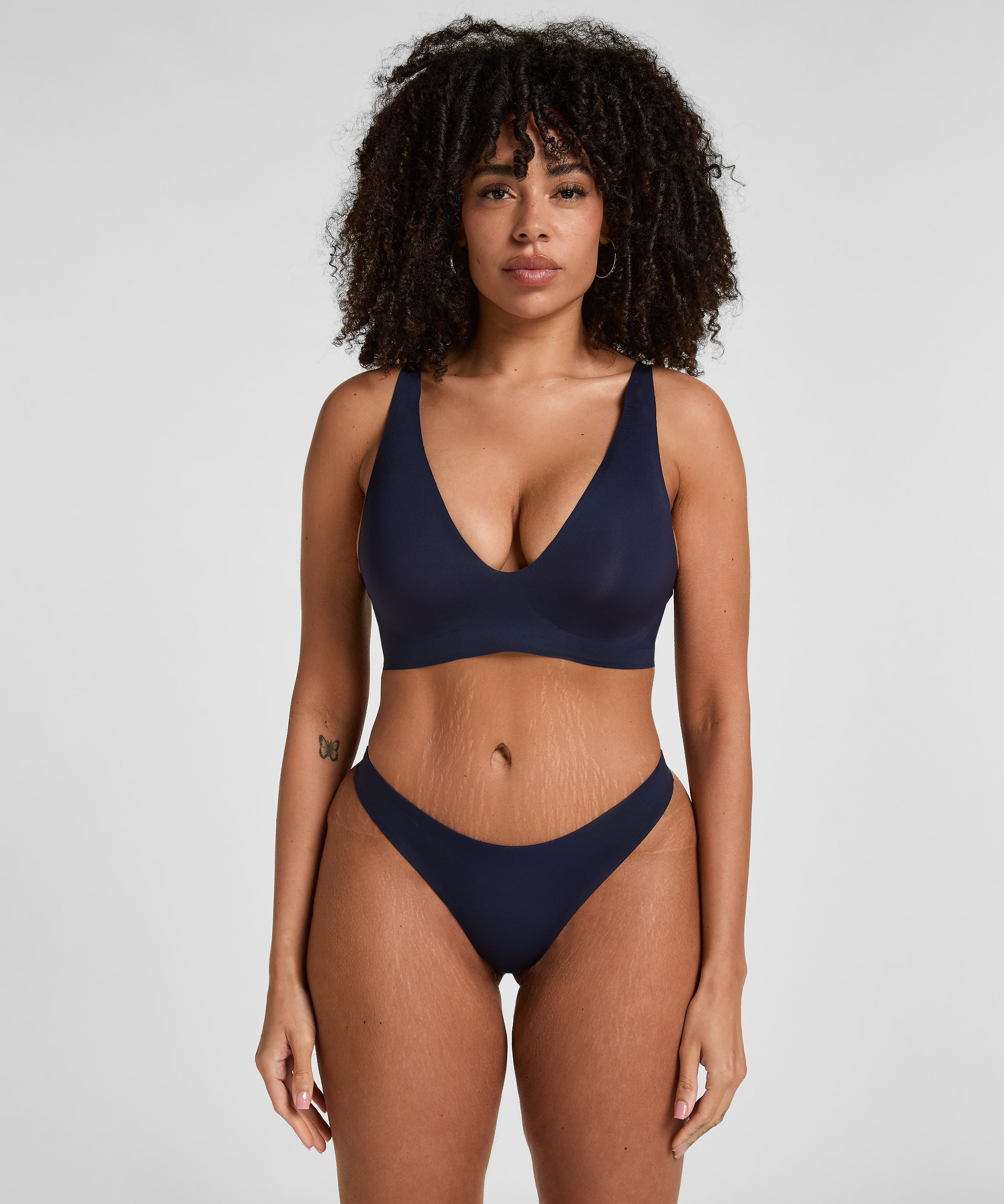 Super Comfort Thong, Blue, main