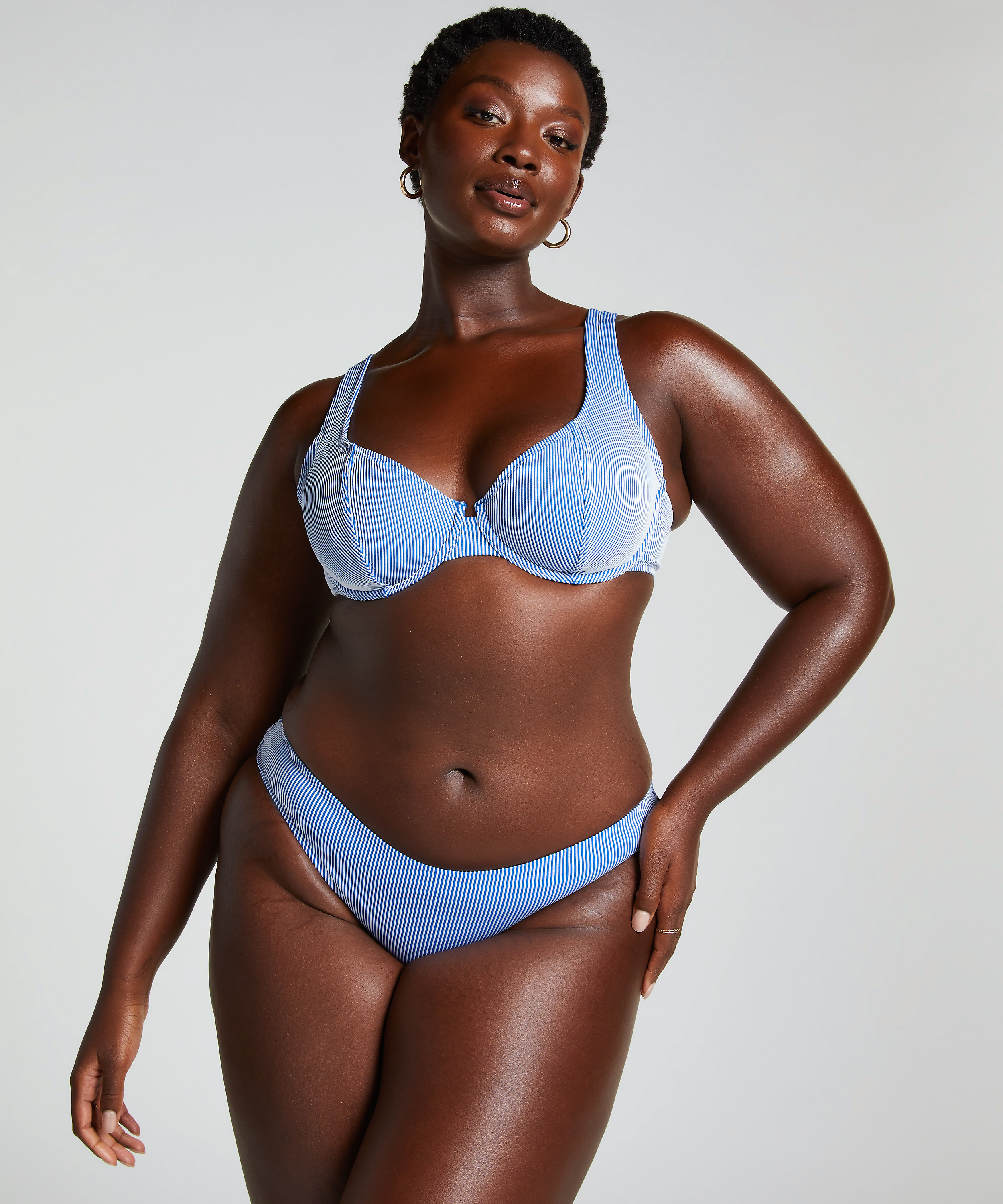 Fiji Bikini Top, Blue, main