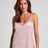 Velours Lace Cami Top, Pink