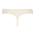 Invisible cotton thong, Beige