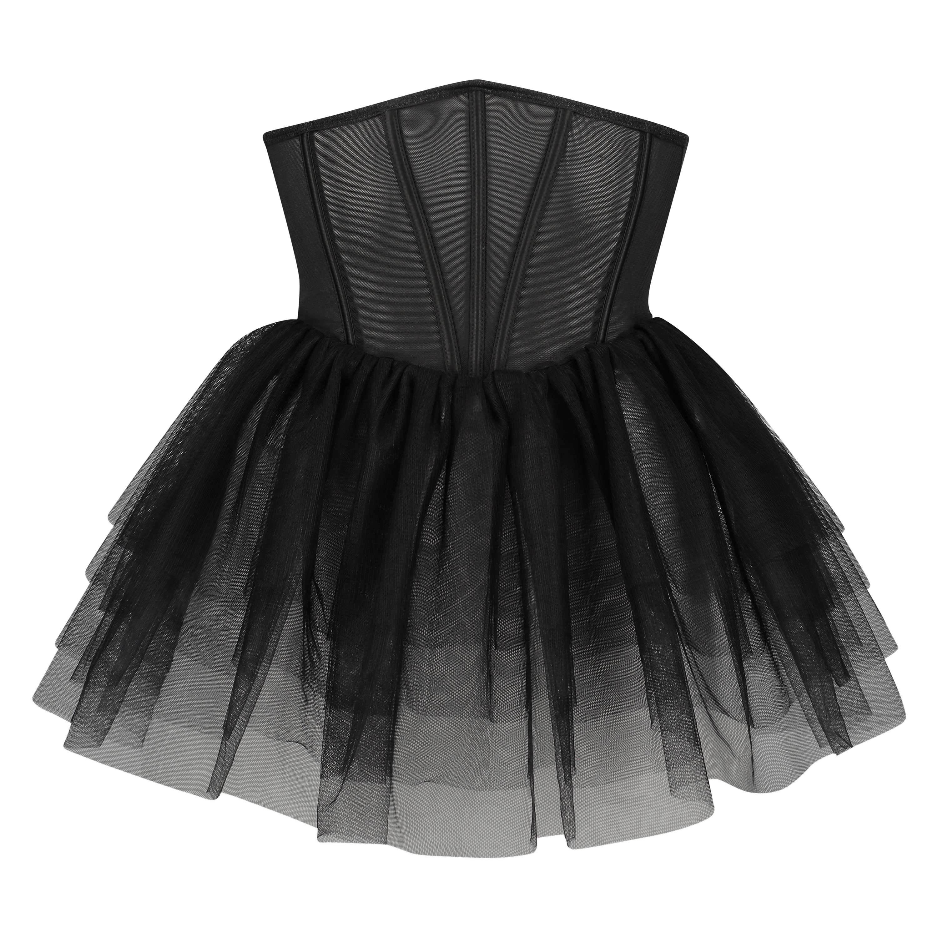 Private Tutu Corset, Black, main
