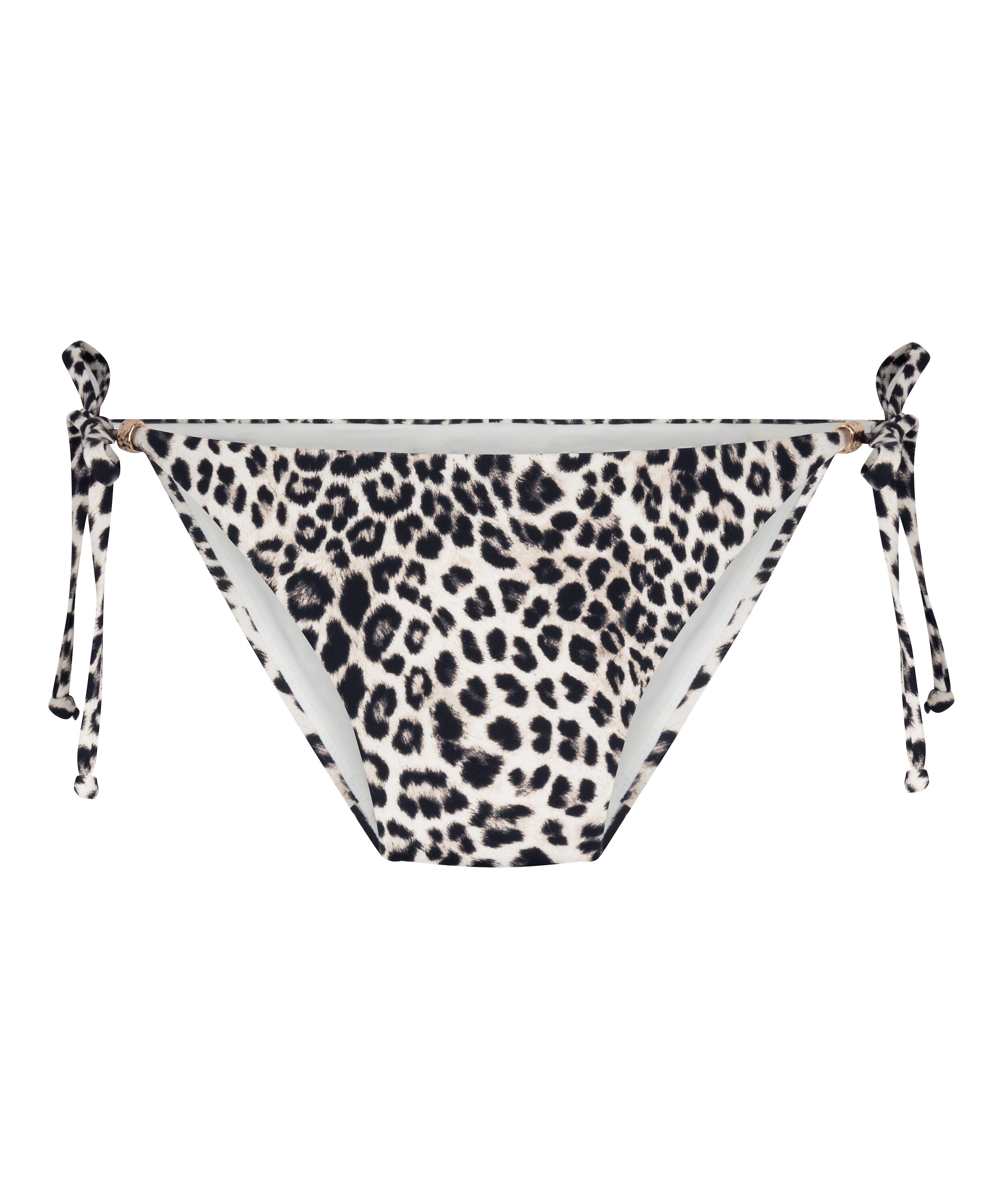 Cheeky Bikini Bottom Leopard, Black