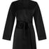 Satin kimono, Black