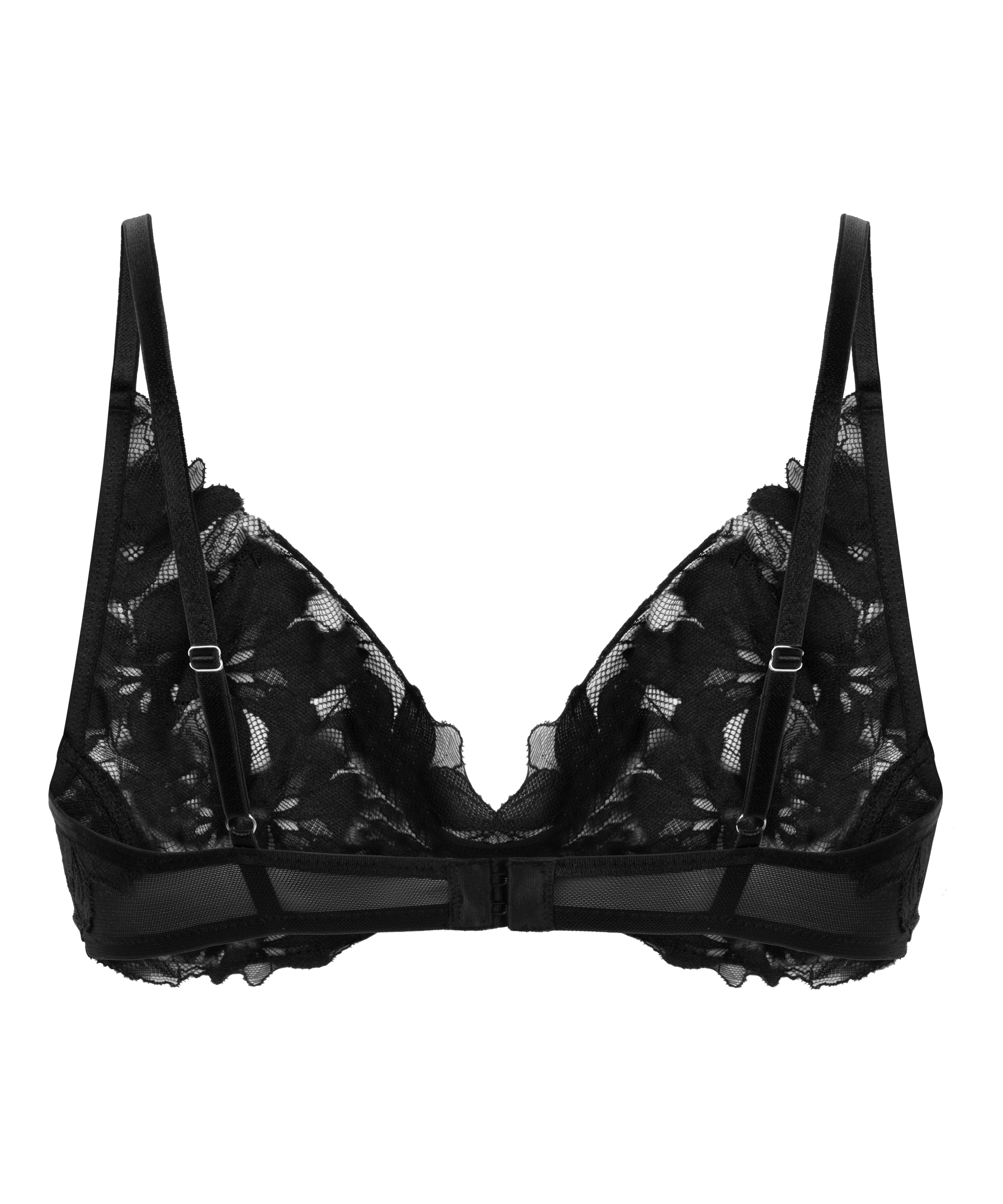 Ingrid Non-Padded Underwired Bra, Black, main