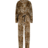 Flannel Fleece Onesie, Beige