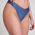 Sardinia High-Leg Bikini Bottoms, Blue