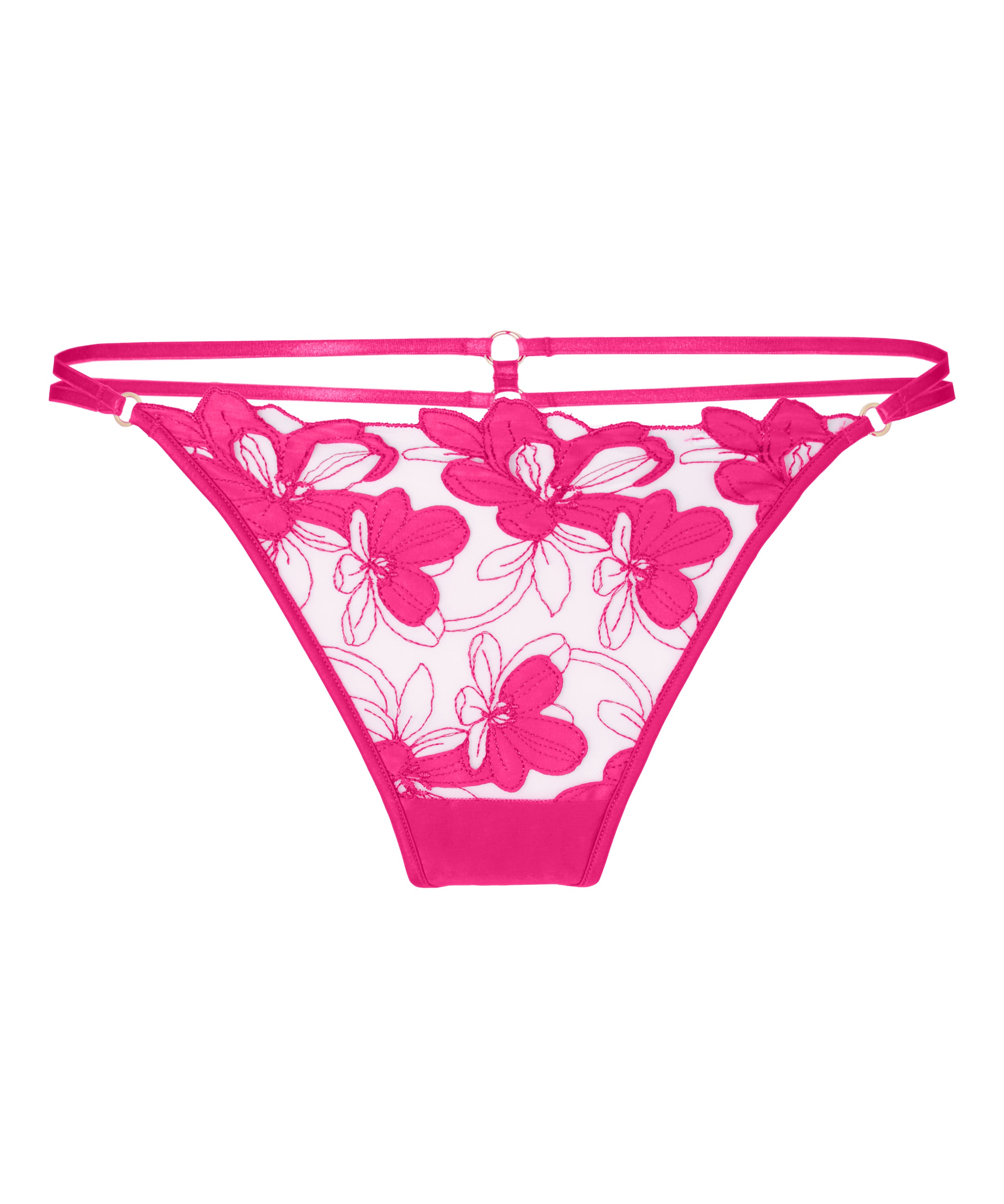 Highleg Thong Beatrice, Pink, main