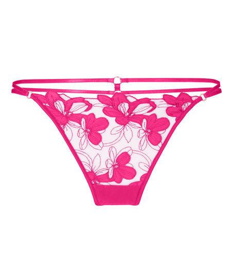 Highleg Thong Beatrice, Pink