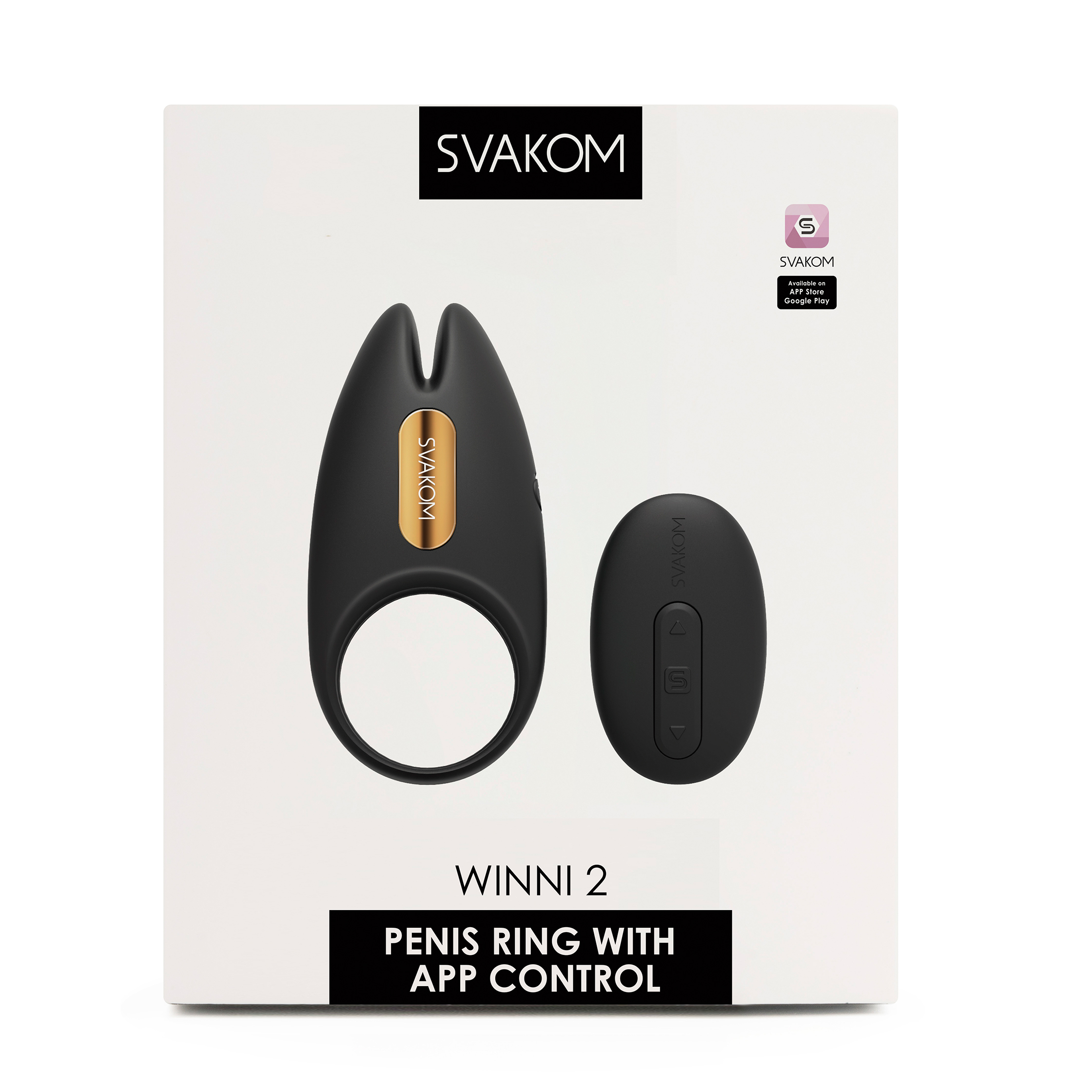 Svakom - Winni 2 App Controlled Penis Ring, Purple, main