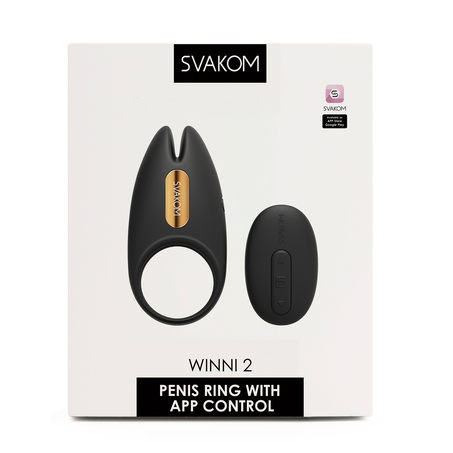 Svakom - Winni 2 App Controlled Penis Ring, Purple