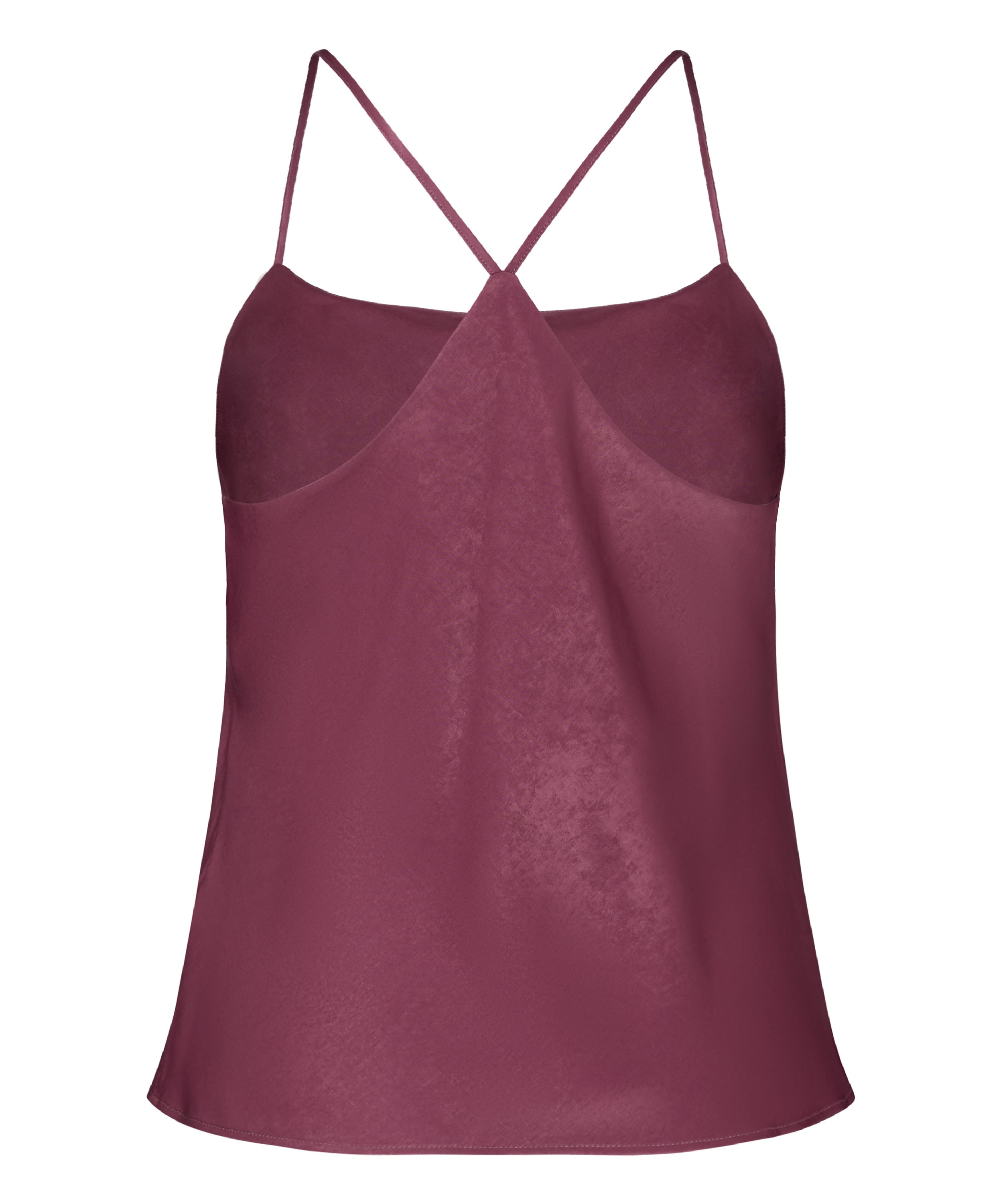 Ayla Satin Cami Top, Purple, main