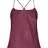 Ayla Satin Cami Top, Purple
