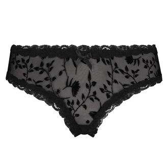 V-shaped Brazilian mesh, Black