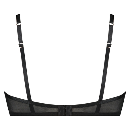 Sosha Non-Padded Underwired Bra, Black