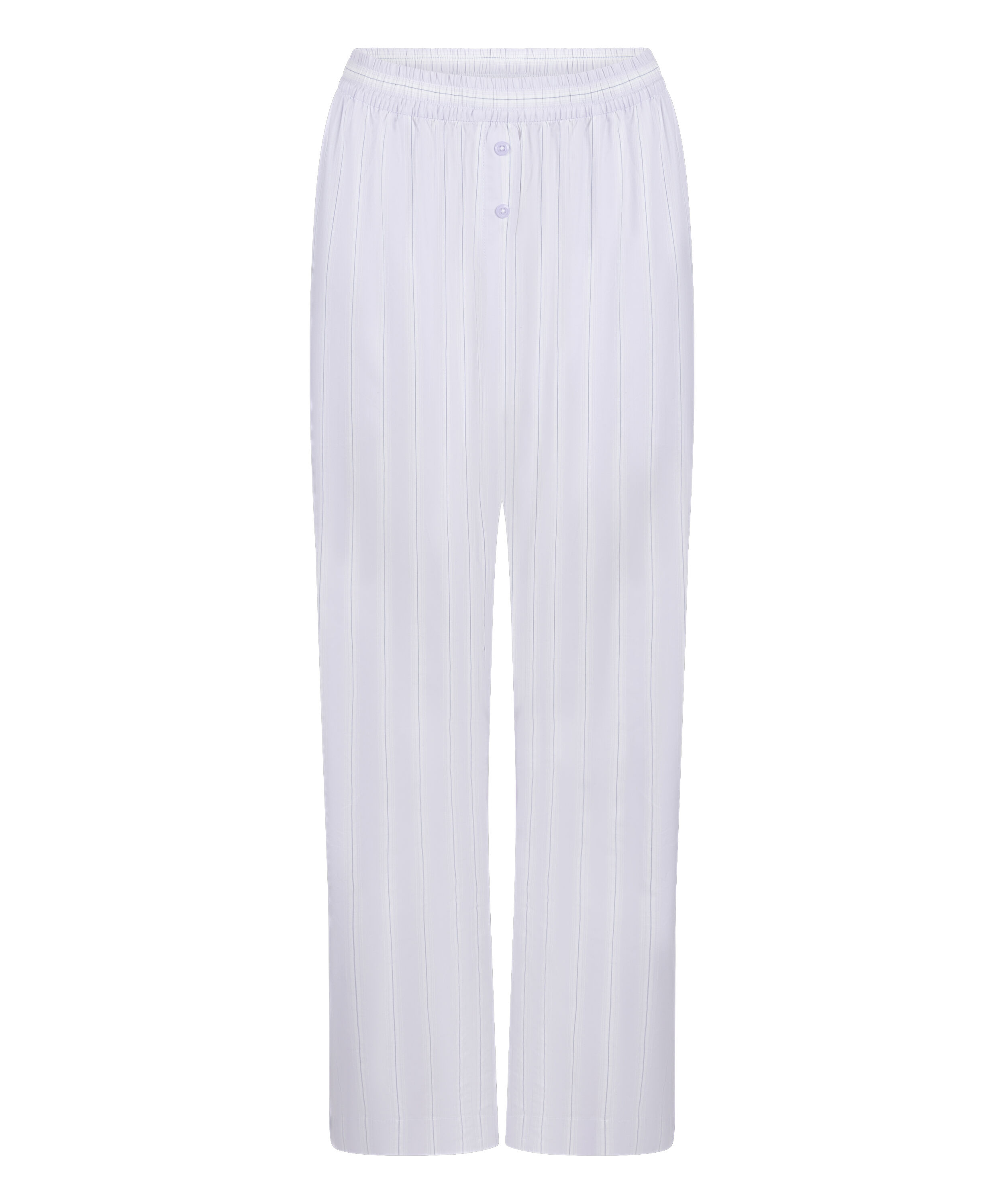 Pant Woven Cotton Stripe, Purple