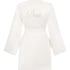 Kimono Bridal Satin, White